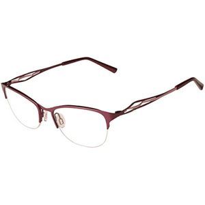NEW FLEXON MAE 505 Plum Eyeglasses 51mm with Titanium Bridge & Flexon Case